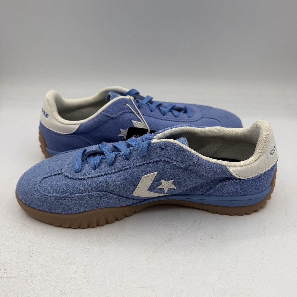 Converse Run Star Trainer OX Shoes Womens Sz 7 Open Sky Blue Low Snekers A11504C - Picture 2 of 10